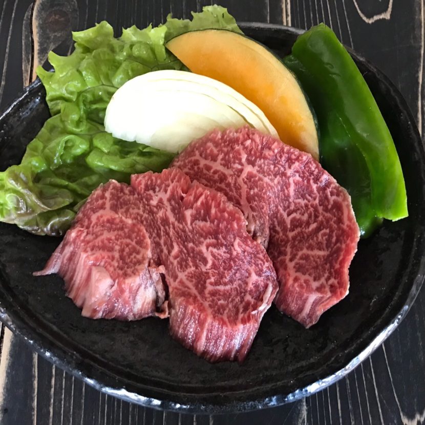 厚切り牛